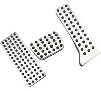 Pedal Covers for Cars Car Pedal Pads for Mazda 3 6 2014 2015 for atenza LHD Stainless Steel Pad Rest Foot Pedals