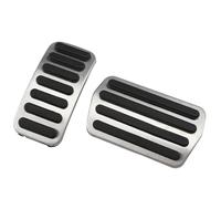 Pedal Covers For Volvo For V70 For XC70 2008 2009-2015 2016 AT MT Car Foot Accelerator Brake No Drilling Pedal Cover Parts Foot Pedals Pad(2 pcs)
