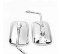 Pedal Electric Vehicle Rearview Mirror Motorcycle Reversing Mirror Three-Wheel Electroplating Large Vision Reflecti Motorcycle Wing Mirrors