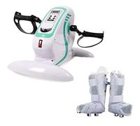Pedal Exerciser,Arm/Leg Exercise Cycling Trainer Stationary,Electronic Physical Therapy And Rehab Bike Pedal Motorized Trainer For Handicap, Disabled And Stroke Survivor