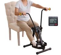 Pedal Exerciser Bike for Seniors, Hand Arm Leg and Knee Physical Therapy Peddler Exercise Equipment, Elderly Recovery Home Exercise Bike for Total Body, Upper and Lower Limb Trainer