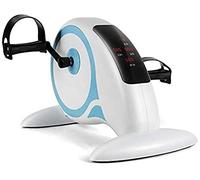 Pedal Exerciser, Desktop Electric Elliptical Machine, Rehab, Mini Exercise Bike Sitting Compact Machine with LCD Screens