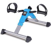 Pedal Exerciser Electric Pedal Portable Exercise Bike Stepper Folding Exercise Bike Portable Home Pedal Exerciser Rehabilitation Maine, Blue