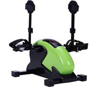 Pedal Exerciser Electric Pedal Portable Mini Exercise Bike Stepper Electric Pedal Exerciser Bike , Arm Leg & Knee Recovery Peddler Exercise Bike Fitness Rehab Equipment, B,