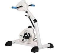 Pedal Exerciser for Adults, Electronic Physical Therapy Bike, Adjustable Resistance Arm & Leg Peddler for Home Fitness, Senior Rehabilitation Training Equipment