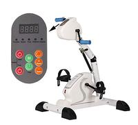Pedal Exerciser for Seniors - Electronic Physical Therapy Rehab Bike for Hand, Arm, Foot, Leg, Knee Training - Passive Assist for Disabled and Stroke Recovery