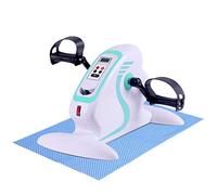 Pedal Exerciser Portable Electric Mini Bicycle, Arm and Leg Physical Therapy and Stroke Survivor,A