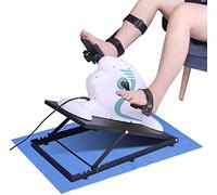 Pedal Exerciser Portable Electric Mini Bicycle, Arm and Leg Physical Therapy for and Stroke Survivor,Adjustable Resistance,I