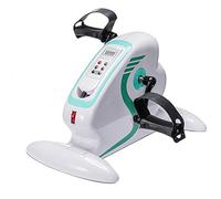 Pedal Exerciser Stationary Under Desk Mini Exercise Bike, Mini Portable Adjustable Electric Exercise Bike, for Arm and Leg Exercises,