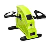 Pedal Exerciser,Under Desk Workout Exercise Bike for Leg and Arm Exercise with LCD Monitor,Spin Bike Low Impact Exercise with Adjustable Resistance - Home and Office