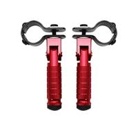 Pedal Extension Pedal CNC Aluminum Alloy Motorcycle Rearset Footrests Foot Rest Pegs 8mm Pedal Motorcycles Parts 90-Degree Folding Pedals