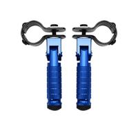 Pedal Extension Pedal CNC Aluminum Alloy Motorcycle Rearset Footrests Foot Rest Pegs 8mm Pedal Motorcycles Parts 90-Degree Folding Pedals