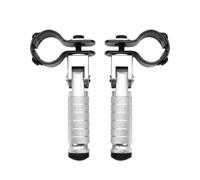 Pedal Extension Pedal CNC Aluminum Alloy Motorcycle Rearset Footrests Foot Rest Pegs 8mm Pedal Motorcycles Parts 90-Degree Folding Pedals