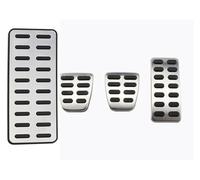 pedal foot For Hyundai Ix25 For Creta For Accent Verna Solaris Sedan 2011-2017 For Kia K2 For Rio For Soul KX3 Pedal Cover Car Fuel Brake Rest Foot Pedals(2 MT without REST)