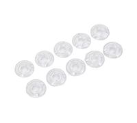 Pedal Footswitch Topper, 10Pcs ABS Plastic Guitar Effect Pedal Footswitch Topper Clear for All 10mm Diameter Effects Spikes