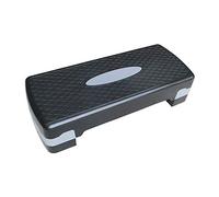 Pedal for fitness exercises, stepper for aerobic exercises with 2 adjustable step levels - Great for the home gym, Card
