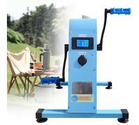 Pedal Generator 350W Hand Crank Generators DC 5-48V Output Foot Pedal Generator with 4 USB Output Port and LED Lighting LCD Display Screen for House Outdoor Emergency Power