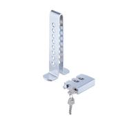 Pedal lock car safety device 8 Settings Silver pedal immobiliser 0.8 kg