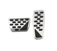 Pedal Pad Covers Gas And Brake Pedal Cover Auto Stainless Steel Foot Pedal Pad Kit For Wrangler Jl Models 2018-2019 2 Pcs