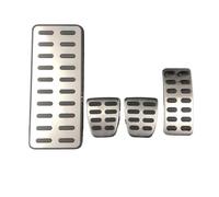 Pedal Pad For Hyundai For Verna For Solaris For I20 For IX20 For IX25 HB20 Car Pedal Cover Pad Stainless Steel Brake Clutch Pedal Clutch Pedal(For MT 4pcs)