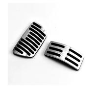 Pedal Pads Auto Clutch For Haval For Dargo For Jolion For F7 For F7X For H6 Car Accelerator Pedals Interiors Covers Gas Fuel Brake Pad Auto Protection(Silver 2pcs)