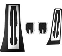 Pedal Pads Car Pedal Pads for BMW For X5 X6 M 2008-2018 LHD Auto Accelerator Gas Brake Footrest