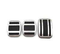 Pedal Pads Covers Car Pedals For Toyota For ProAce For City Gas Brake No Drilling Pedal Brake Foot Treadle (Color : 3 pcs)