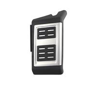 Pedal Pads Covers Fits for VW For Touareg 2007 2008 2009 2010 2011 2012 2013 2014 2015 2016 2017 2018 Pedal Cover Pads LHD Car Pedals Pedal Cover Set(AT without Rest)(1piece Rest)