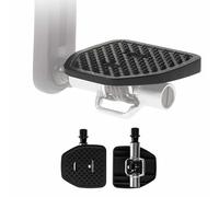 PP Pedal Plate | CB | Adapter compatible with Crankbrothers Eggbeater or Candy clipless MTB pedals | Converts clipless into flat pedals | No cleats needed | Adding grip and comfort