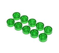 Pedal Protection Caps,10Pcs Guitar Effect Footswitch Topper Foot Nail Cap Pedal Topper Anti-Slip Protection Cap For Guitar Pedal Effect (Color : 5PCS, Size : 2.5cm) (Color : Green, Size : 2.5cm)