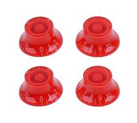 Pedal Protection Caps,4PC Multi Color LP Electric Guitar Volume Tone Knob Top Hat Straight Guitar Speed Control Knob Plastic (Color : 1, Size : 1) (Color : 3, Size : 1)