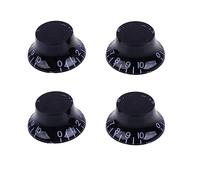 Pedal Protection Caps,4PC Multi Color LP Electric Guitar Volume Tone Knob Top Hat Straight Guitar Speed Control Knob Plastic (Color : 1, Size : 1) (Color : 15, Size : 1)