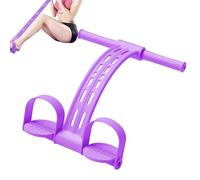 Pedal Puller - 12.4 Inch Tube Pedal Ankle Puller | Resistance Trainer - Portable Fitness Equipment for Stretching Yoga Sit-Ups and Full Body Muscle Training in the Gym at Home, Hotel or at