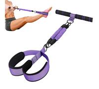 Pedal Puller Resistance Band - Leg Muscle Trainer with Handle, Resistance Band for Legs and Arms, for Stretching Yoga Gym Home Gym Training