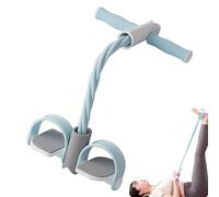 Pedal Puller Resistance Rope, Resistance Band Pedal Exerciser, Tension Rope with Handles, Elastic Fitness Training Equipment for Yoga Pilates Home Gym Workout Stretch Exercise Tool