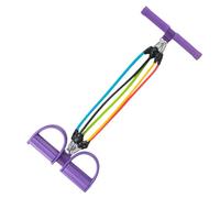 Pedal Puller, Sit Up Fitness Equipment, Non Slip Elastic Adjustable Trainer for Arm Toning, Leg Workout, 24.41 Inches, Sturdy, Waist Stretching, Slimming, Home Exercise Use
