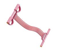 Pedal Resistance Band 10-Tube Tension Rope Adjustable Abs Exerciser