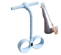 Pedal Resistance Band - 6 Tube Elastic With Handles, Multifunction Tension Rope Exercise, Durable Home Gym Fitness Equipment | Women Abdomen Waist Arm Leg Yoga Pilates Workout Stretching