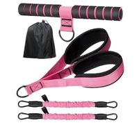 Pedal Resistance Band - 60-30 lbs Adjustable Exercise Equipment Resistance Bands for Women with Handle | Home Yoga Pilates Workout Abs Core Leg Arm Waist Sitars