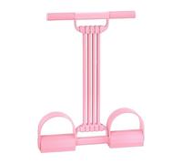 Pedal Resistance Band - 8 Tube Latex Strength Trainer | Pull Rope with Removable Handle | Full Body Leg Arm Abdominal Stretch | Portable Home Fitness Equipment | For Yoga Fitness Sit-Up Workout