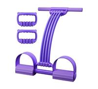 Pedal Resistance Band, Adjustable Latex Tubes, 510 g Multifunctional Fitness Handle, Home Workout Equipment for Gym, Exercise, Full Body Stretching Leg Training, Portable Accessory for Daily Use
