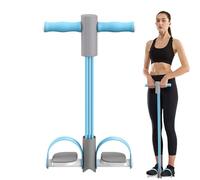 Pedal Resistance Band - Exercise Bands With Pedals Stretch, Multi-function Traction Trainer | Flexible Pedal Stretcher Resistance Band With Foam Handles, Equipment A