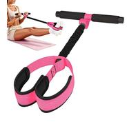 Pedal Resistance Band - Exercise Equipment with Handle, Tension Rope for Basic Exercises | Reinforced Design with Stepper Type Women, Men, Adults, Athletes, Beginners, Enthusiasts