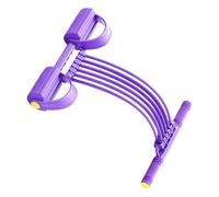 Pedal Resistance Band, Leg Workout Trainer, Core Exercise Rope, 10 Tube High Tension Design, Portable Full Body Training System, Single Piece 21.65x12.99 Inches, for Women Men Adults Athletes