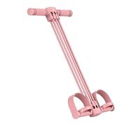 Pedal Resistance Band - Portable Home Fitness Equipment | 6 Tubes Elastic Exercise Band with Handle for Men and Athletes, Full Body Workout Tool for Strength Training and Muscle Toning Kit Pro