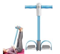 Pedal Resistance Band, Smart 6-Tubes Sit Up Exercise Equipment - Yoga Strap Bodybuilding Expander, Puller Strength Training Tension Rope for Arm, Home