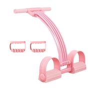 Pedal Resistance Band With Handle 2026 Upgrate 8 Tube Exercise Band 3-in-1 Function For Foot Pedal Pull Back Stretch Chest Expand Portable Latex Fitness Dance Stretching Equipment for (A, One Size)