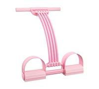 Pedal Resistance Band With Handle | 8 Tube Adjustable Multifunctional Latex Band With Handle | Home Workout Equipment | For Gym Fitness Exercise