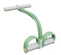 Pedal Resistance Band with Handle Stretching Trainer Abdominal Back Arms
