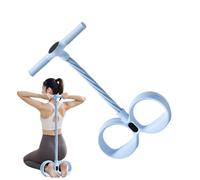 Pedal Resistance Band with Handle with Digital Counter Strength Training Device